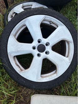 VW stock wheels