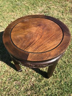 rosewood table