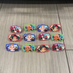 Jake and the Neverland Pirates party cupcake rings - birthday party decorations