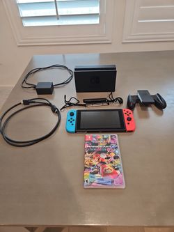 Nintendo Switch WITH Accessories AND Game