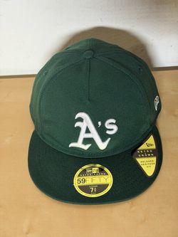 Oakland Athletics A’s New Era 59FIFTY Retro Crown A-Frame Hat 7 3/4 NWT