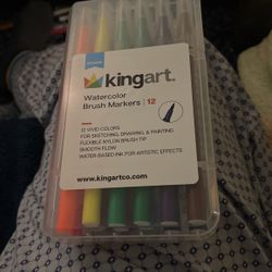 Watercolor Brush Markers 