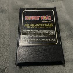 Donkey King Coleco Intellivision 