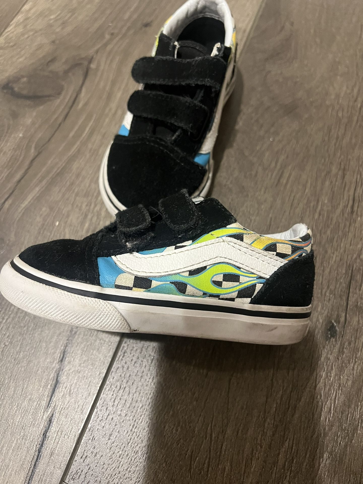Vans toddler Classic Flame Slip-on