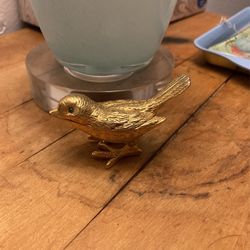 Gold Filigree Bird-pill Or Saccharine Holder