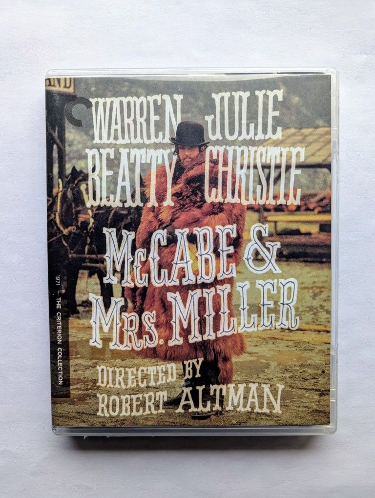 McCabe & Mrs. Miller 4K Blu ray (Criterion Collection) (Ultra HD, 1971)