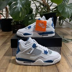 Jordan 4 Industrial Blue Military Blue