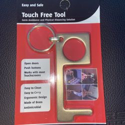 Touch free tool Keychain