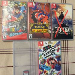 Nintendo Switch Games - Pokemon, Zelda, Mario Etc. SEE PRICES