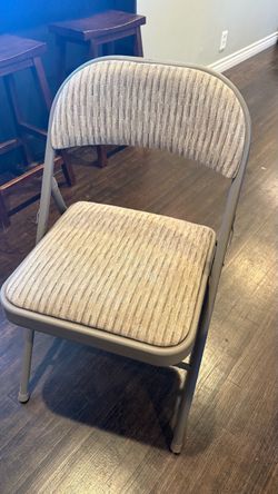 6- Costco metal chairs