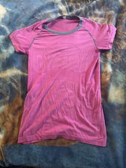 Pink Lulu Lemon shirt