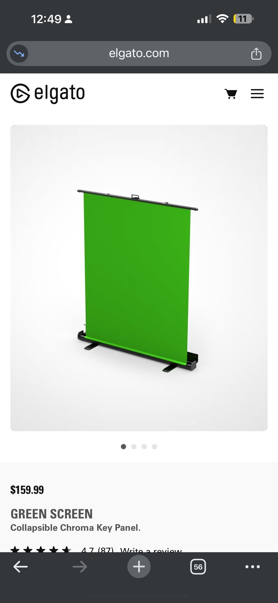 ElGato XL Green Screen