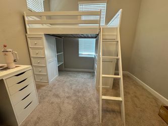 Bunk Bed with desk - Pottery Barn
