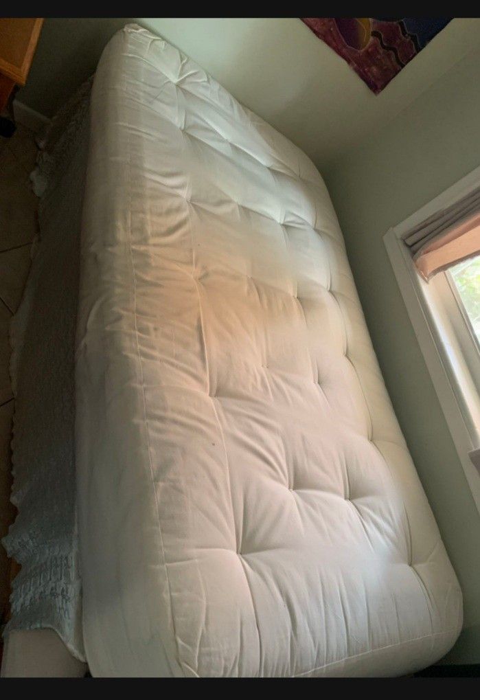 Custom Plush Twin Futon