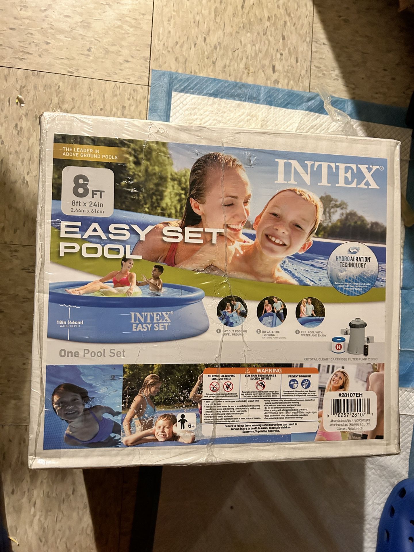 Intex 8 X 24 Pool 