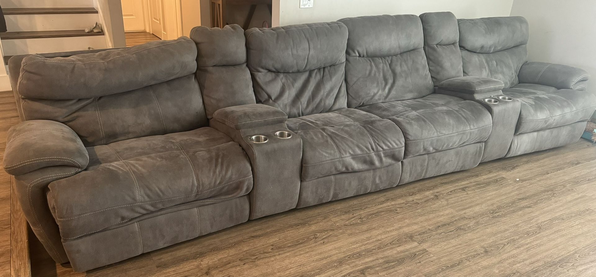 6 piece Electric Reclining Couch