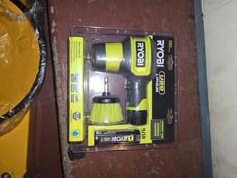Ryobi USB Lithium Power Scrubber Kit