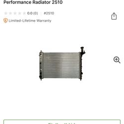 2008 GMC Acadia Radiator 6 Cylinder