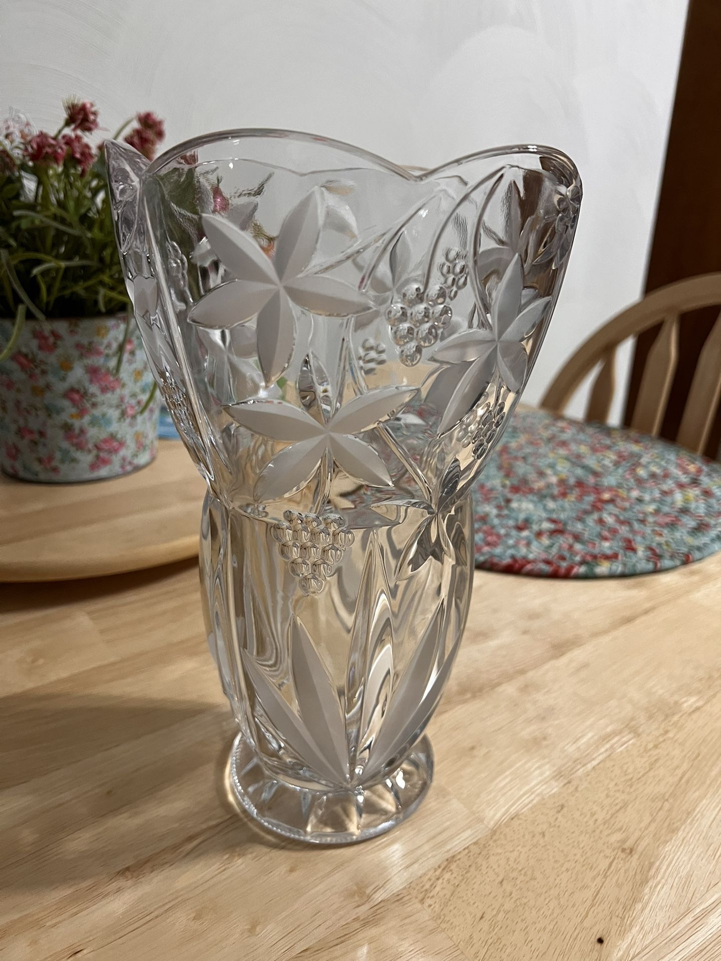 Mikasa Crystal Vases