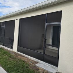 New Screen Porch And Lanai 