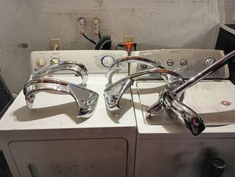 1955 GM Chevy wrap around sets fronts and the rears and the center grill guard triple plated rechromed