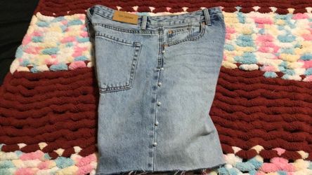 Custom pearl jorts