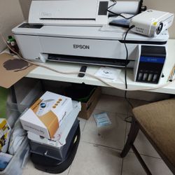 EPSON SC-F571 Sublimation Printer 24" Print Also NEON Colors