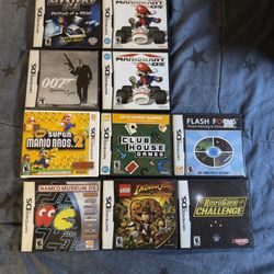 🎮 Nintendo DS Game Bundle – 11 Items – Mario Kart, NSMB2, Retro Game Challenge + 2 Sealed Games 🔥