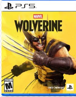 Wolverine ps5  and  Pokemon and yugioh