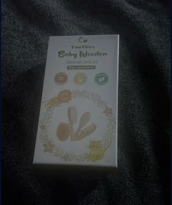 Wooden Baby Comb Set