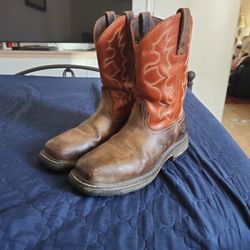 WorkHog Wide Square Toe Work Boot