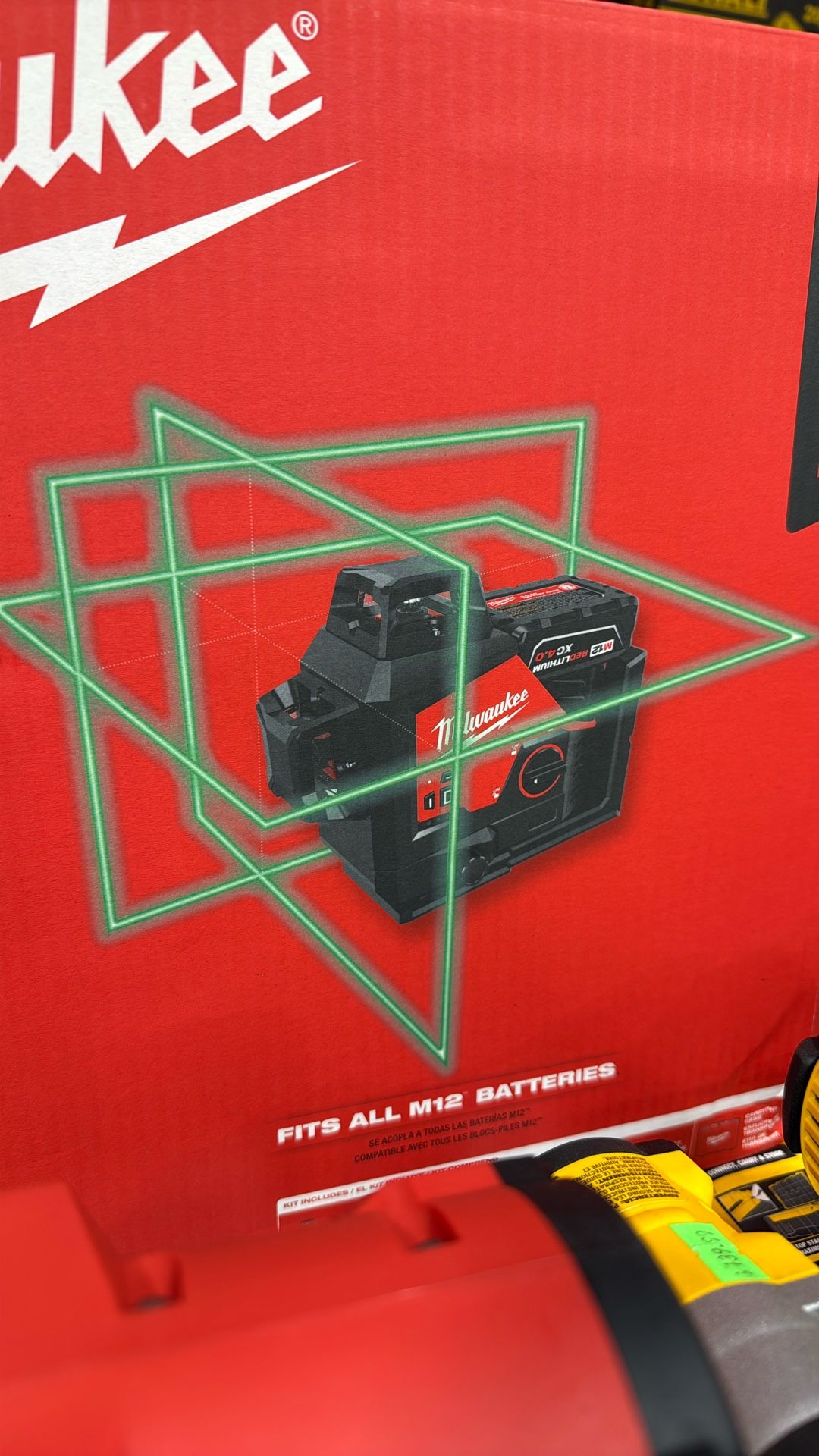 Milwaukee M12 360 Laser Kit