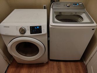 Samsung Washer and Dryer Set
