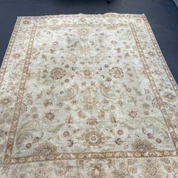 Antique Handmade Rug Approximately 10 X 7’