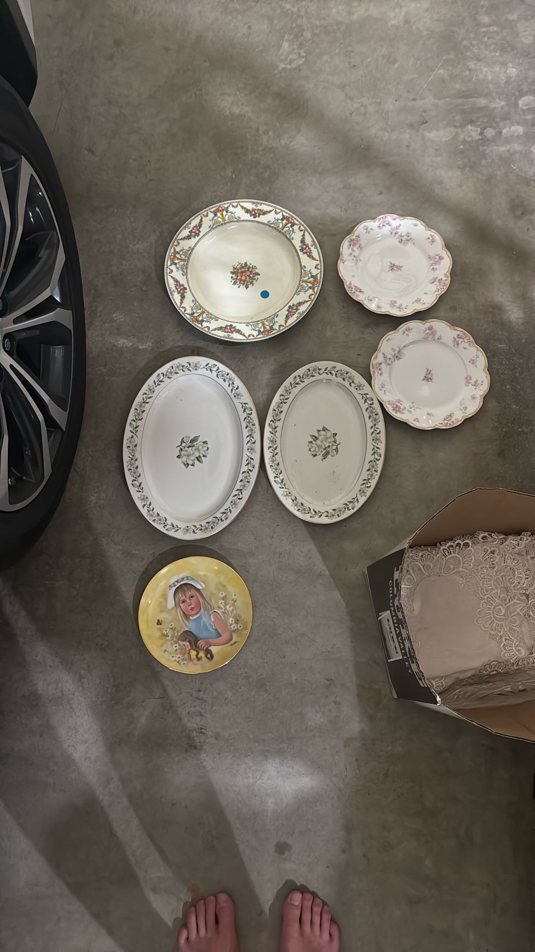 Variety Of Plates And China Sets