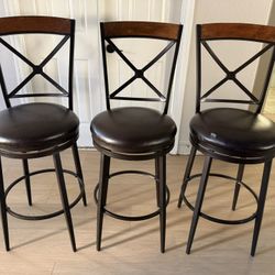 Bar Stools - Set of 3