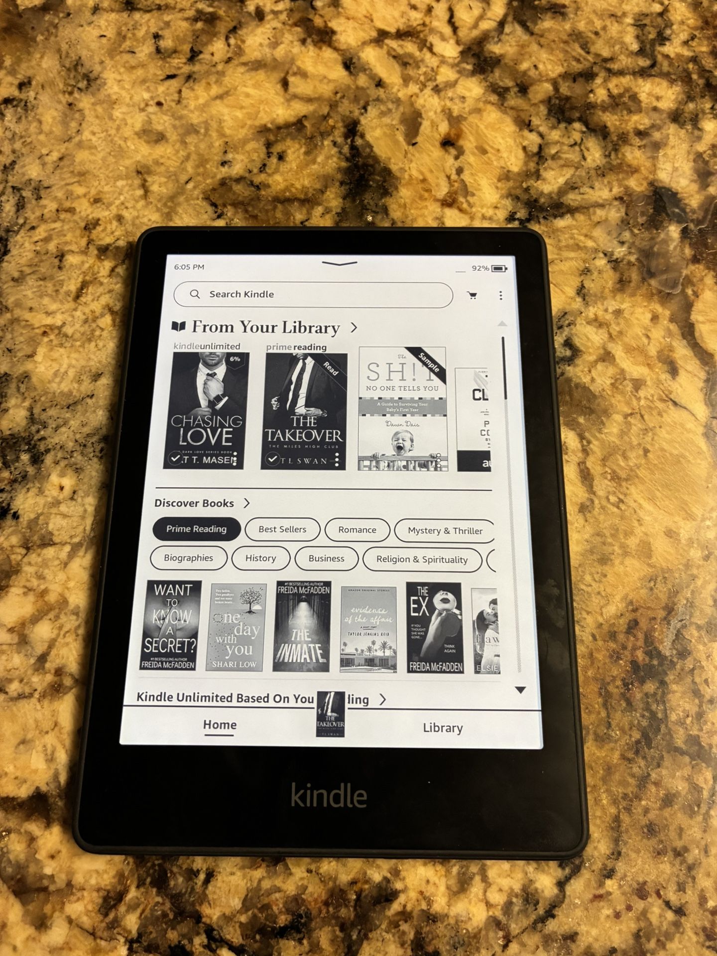 Amazon Kindle Paperwhite 11th Gen. 16GB, Wi-Fi, 6.8 inch -