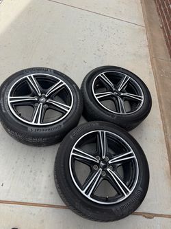 (235/50r18 Continental ProContac RX 3 Tires) (2024 2025 2026 Ford Mustang 4 Wheels)