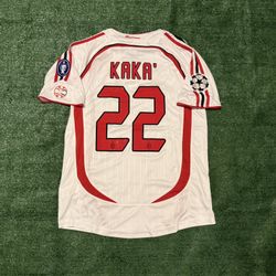 Kaka #22 Ac Milan UCL 2007 Final Jersey