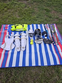 Used softball equipment