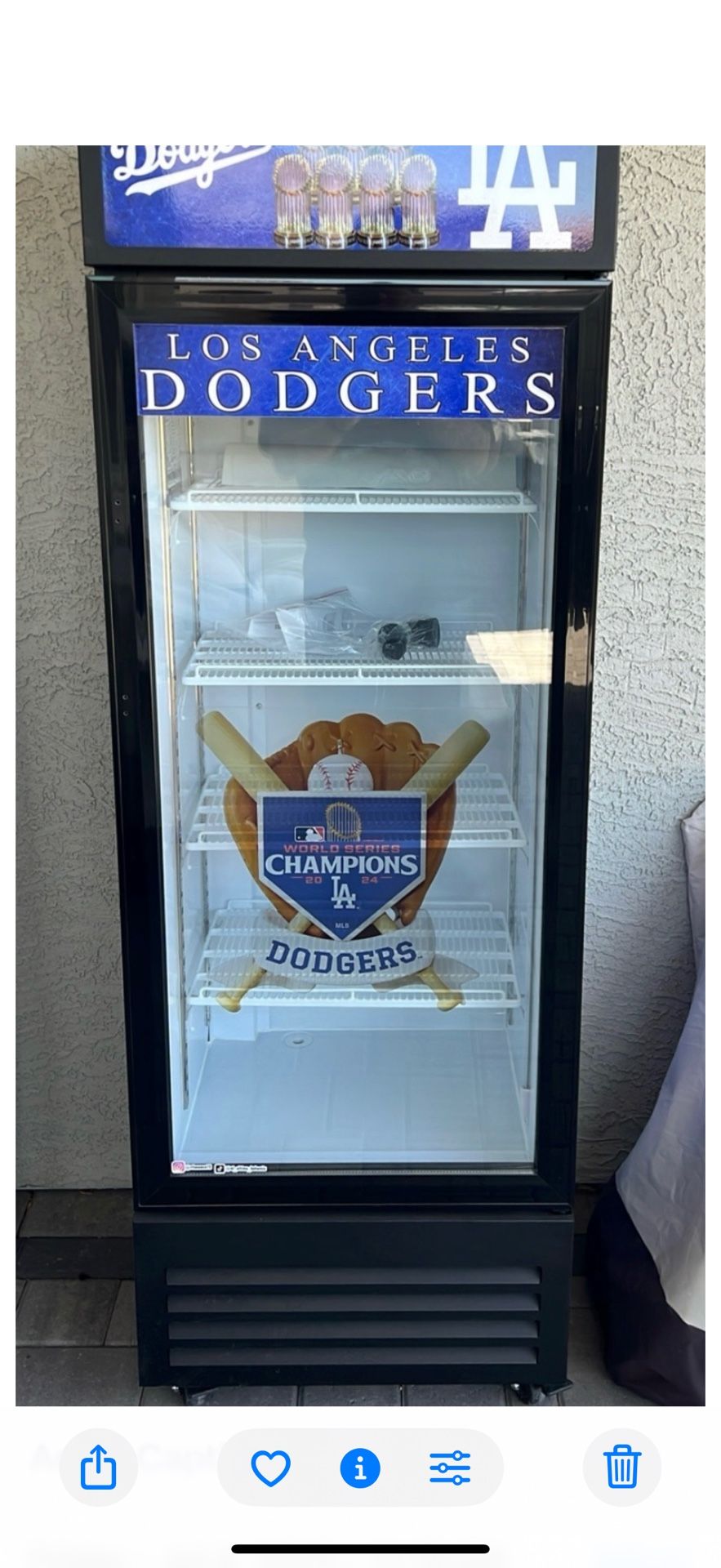 Dodgers Indoor/Outdoor Fridge