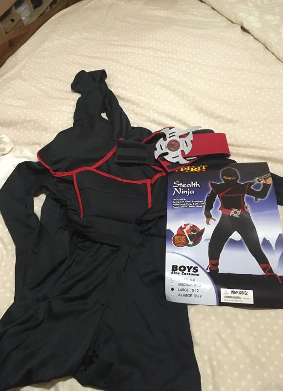 Stealth Ninja costume boys