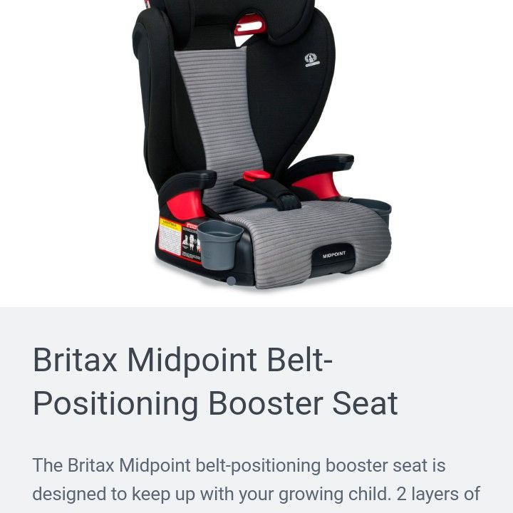 Britax midpoint booster seat hot sale