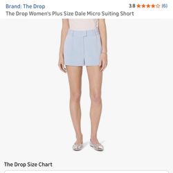 $10-The Drop Women's Dale Micro Suiting Short