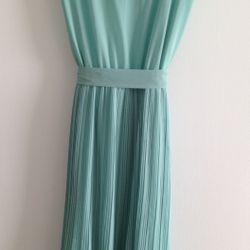 Turquoise Midi Dress. Size Small. 