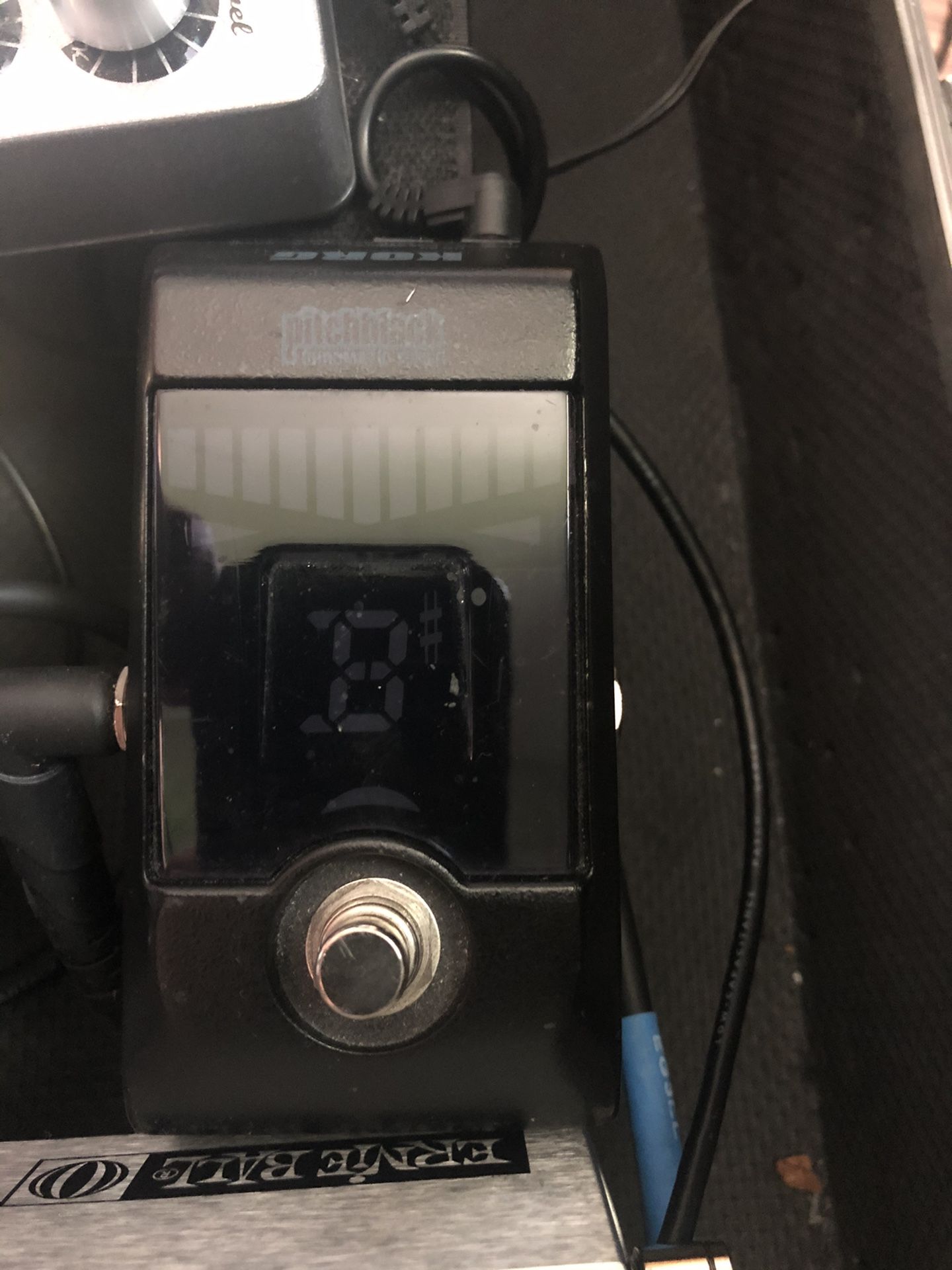 Korg Pitchblack Chromatic Pedal Tuner (Guitar & Bass)