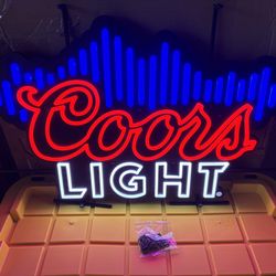 Coors Light Neon