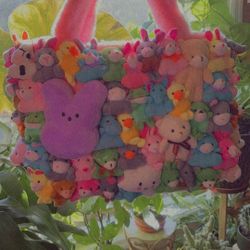 Oversized Kawaii Stuffed Animal Purse – Adorable Fantasy-Inspired Handbag –Cute Trendy Accessory for Teens Women