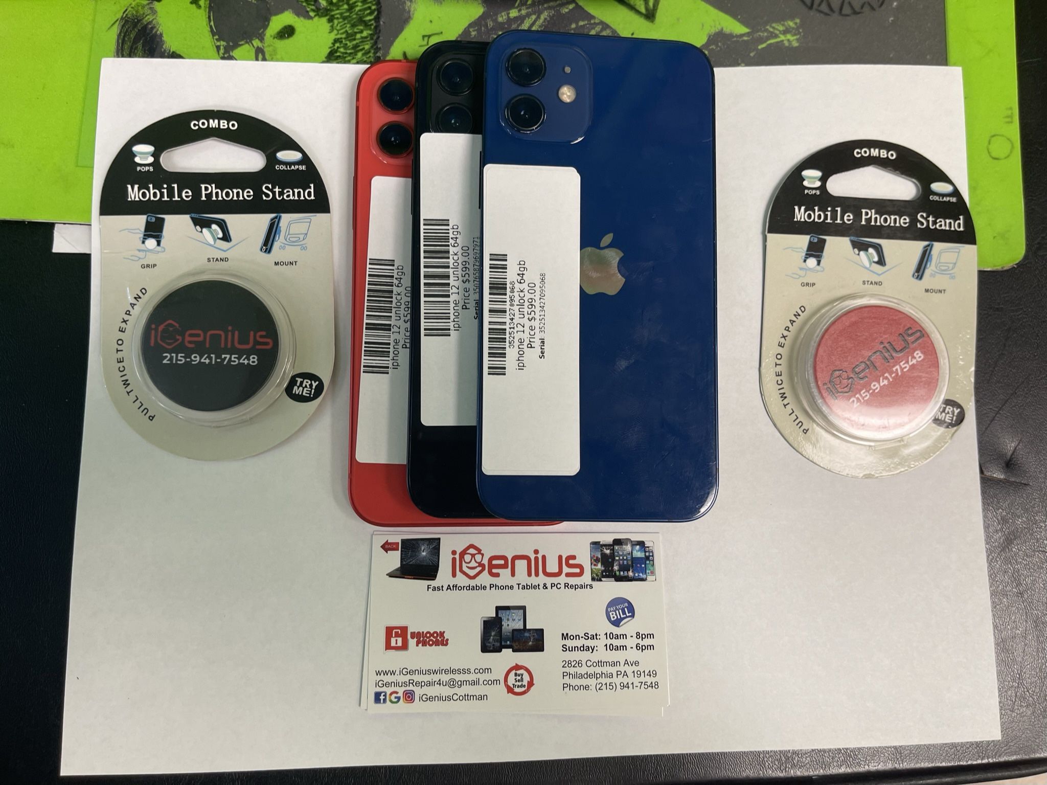 iPhone 12 64Gb Unlocked Warranty Included Great Condition