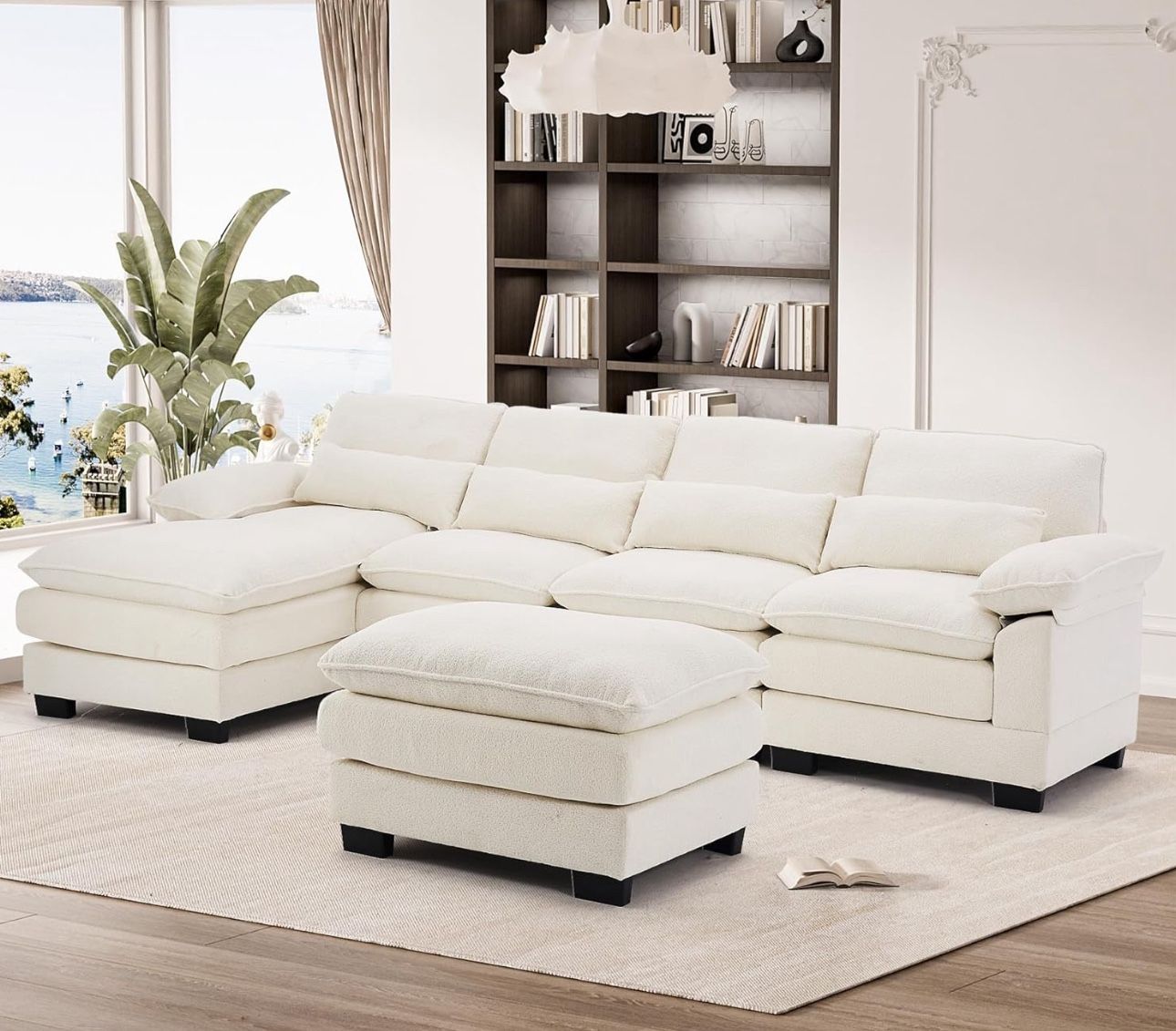White Sectional Sofa